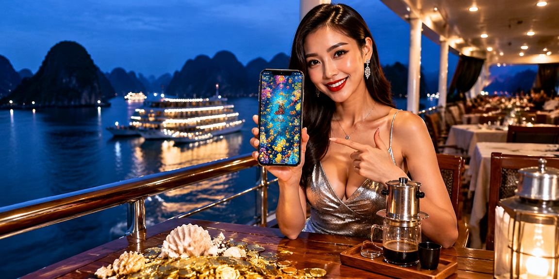 Người chơi cá cược casino trên điện thoại tại Hạ Long