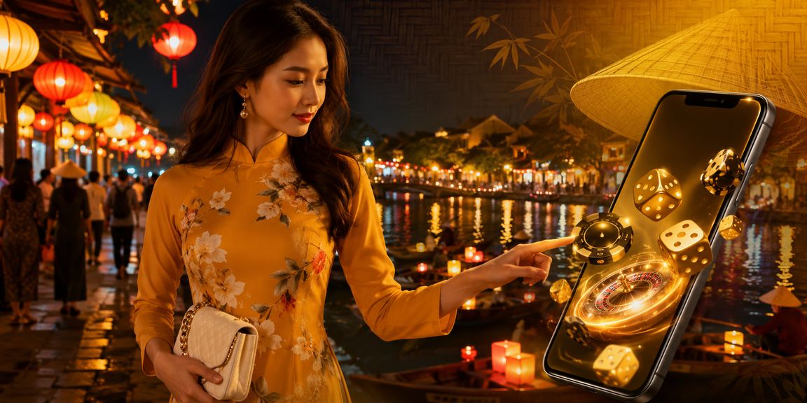 Người dùng tại Hội An trải nghiệm casino di động với chiếc nón lá – ứng dụng 4dx