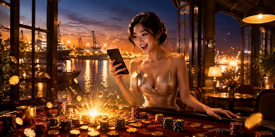 Người chơi tại Vũng Tàu trải nghiệm casino trực tuyến trên điện thoại buổi tối